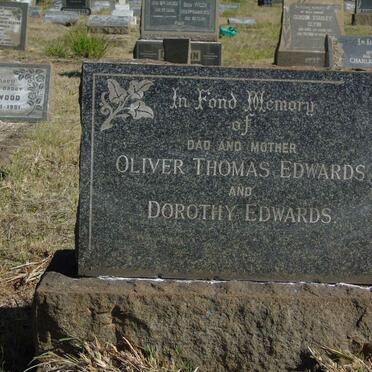 EDWARDS Oliver Thomas &amp; Dorothy