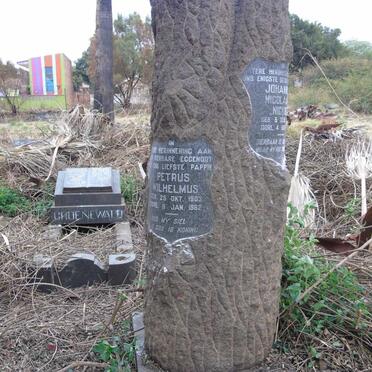 ERASMUS Petrus Wilhelmus 1903-1952 :: FOURIE Johannes Nicolaas 1930-1951_1