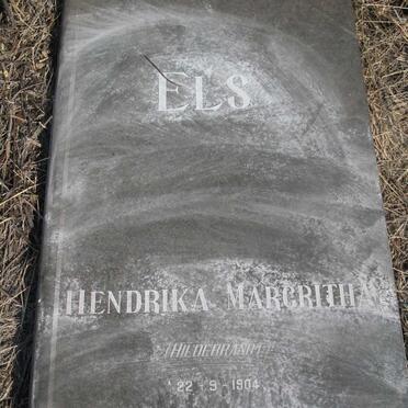 ELS Hendrika Margritha nee HILDEBRANDT 1904-1977