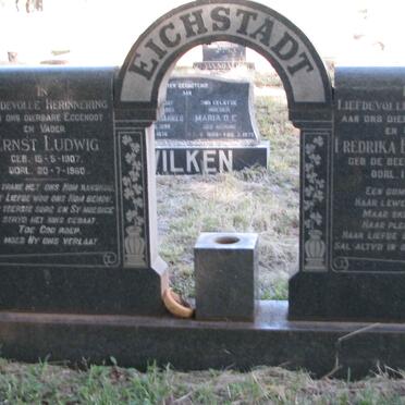 EICHSTADT Ernst Ludwig 1907-1960 &amp; Fredrika Emmerentia DE BEER 1913-1972