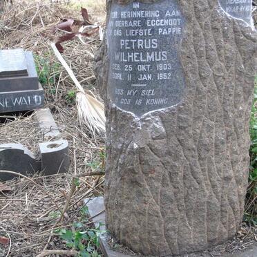 ERASMUS Petrus Wilhelmus 1903-1952 :: FOURIE Johannes Nicolaas 1930-1951_2