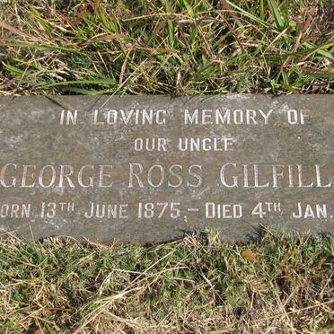 GILFILLAN George Ross 1875-1949