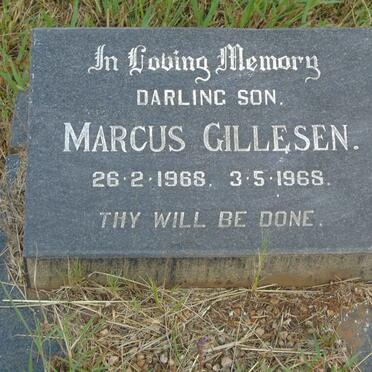 GILLESEN Marcus 1968-1968