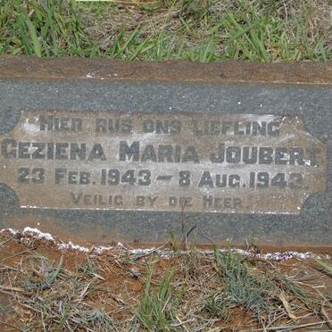 JOUBERT Geziena Maria 1943-1943