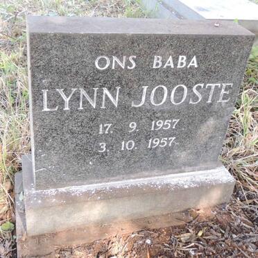 JOOSTE Lynn 1957-1957