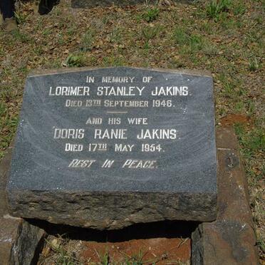 JAKINS Lorimer Stanley -1946 & Doris Ranie -1954