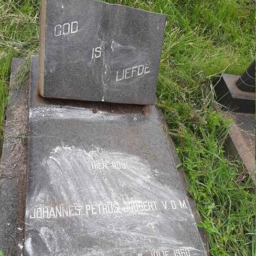 JOUBERT Johannes Petrus 1900-1960