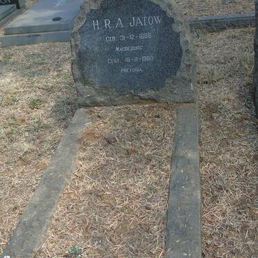 JATOW H.R.A. 1885-1960