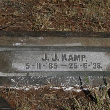 KAMP J.J. 1885-1938