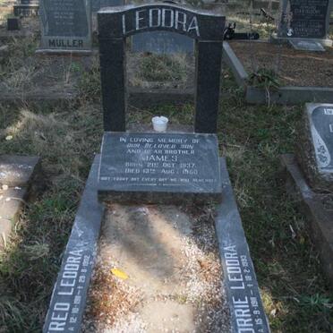 LEDDRA Fred 1911-1992 &amp; Corrie 1911-1993 :: LEDDRA James 1937-1950