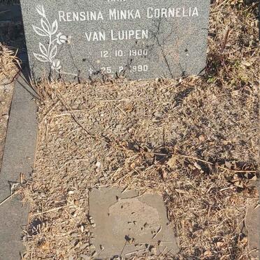 LUIPEN Rensina Minka Cornelia, van 1900-1990