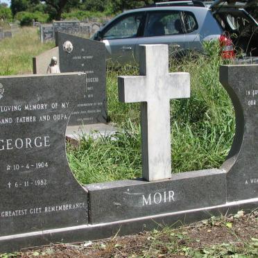 MOIR George 1904-1982 &amp; Nora 1914-1990