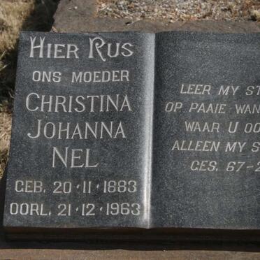 NEL Christina Johanna 1883-1963