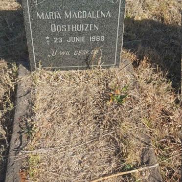 OOSTHUIZEN Maria Magdalena 1968-1968