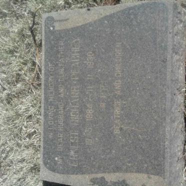 PEACHEY Ernest Richard 1884-1930