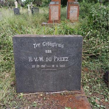 PREEZ H.v.W., du 1911-1957