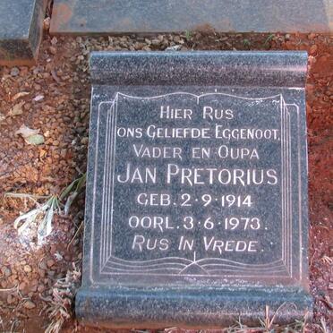 PRETORIUS Jan 1914-1973