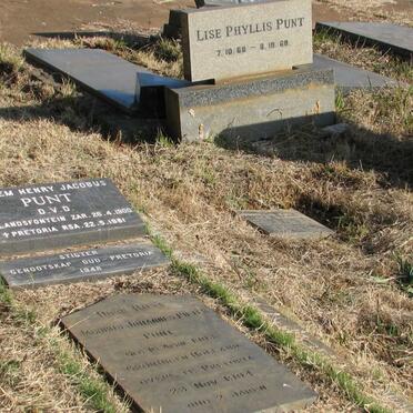 PUNT Willem Henry Jacobus 1900-1981