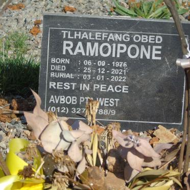 RAMOIPONE Tlhalefang Obed 1976-2021