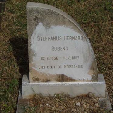 RUBENS Stephanus Bernard 1956-1957