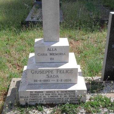 SADA Giuseppe Felice 1883-1958 :: FOSSA Guido 1917-1989