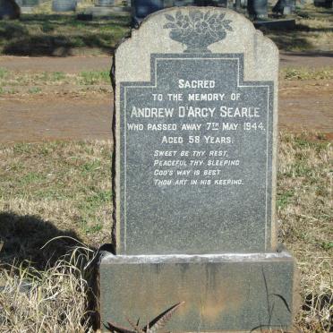 SEARLE Andrew D’Arcy -1944