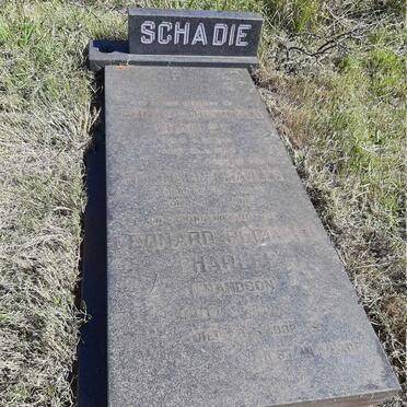 SCHADIE Leonard Reginald Charles 1913-1960 :: SCHADIE Reginald Charles 1942-1998