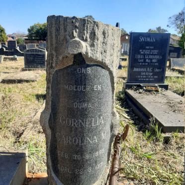 SLABBERT Albertus Petrus 1889-1966 & Cornelia Carolina M. 18?5-1971