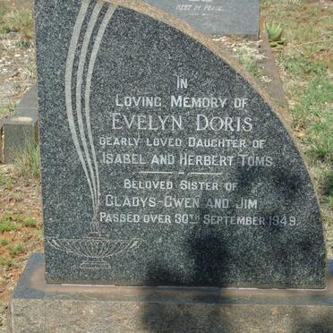 TOMS Evelyn Doris -1949
