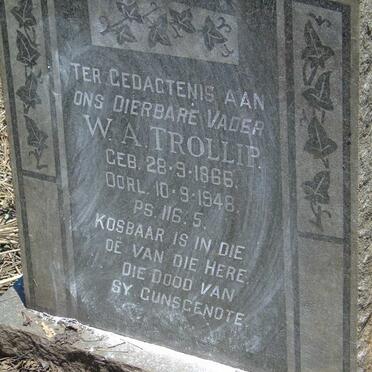 TROLLIP W.A. 1866-1948