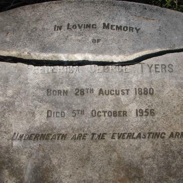 TYERS Frederick George 1880-1956