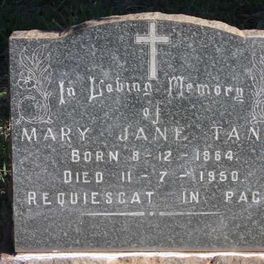 TANN Mary Jane 1864-1950