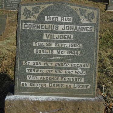 VILJOEN Cornelius Johannes 1904-1944