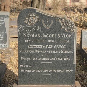 VLOK Nicolas Jacobus 1909-1954