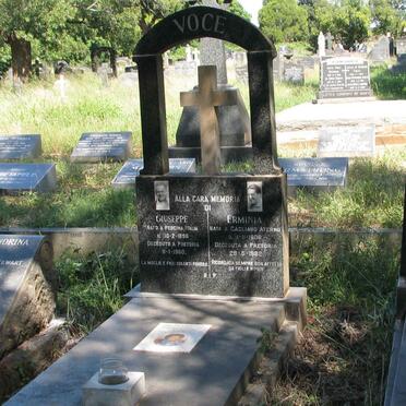 VOCE Giuseppe 1898-1960 &amp; Erminia 1909-1982