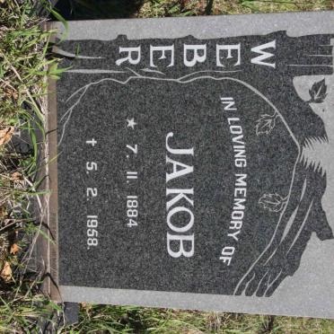 WEBER Jakob 1884-1958