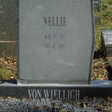 WIELLIGH Nellie, von 1917-2002