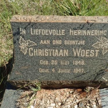 WOEST Christiaan 1946-1947
