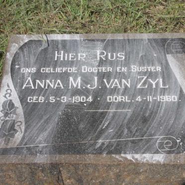 ZYL Anna M.J., van 1904-1960
