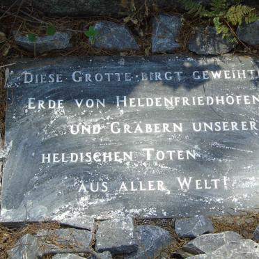 4. World Wars 1 and 2 Memorial for fallen German Soldiers 1914-1918 &amp; 1939-1942