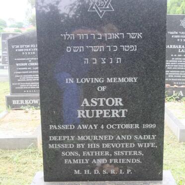 FREEDMAN Astor Rupert-1999