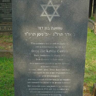 CONZYN Suze de Lavita 1873-1924