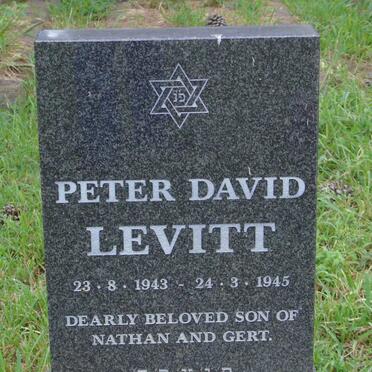 LEVITT Peter David 1943-1945