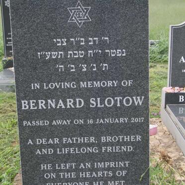 SLOTOW Bernard -2017