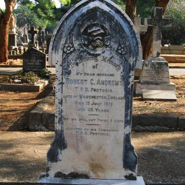 ANDREWS Robert C. -1910