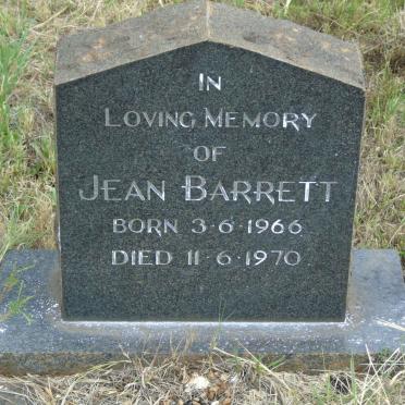 BARRETT Jean 1966-1970