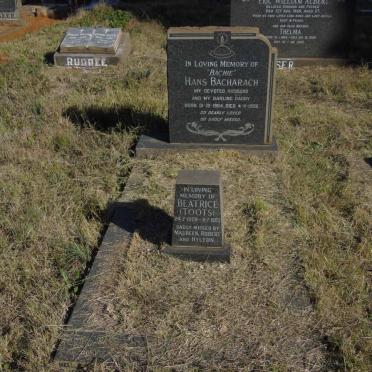 BACHARACH Hans 1904-1958 &amp; Beatrice 1908-1983 