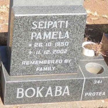 BOKABA Seipati Pamela 1950-2002