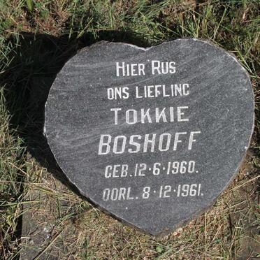 BOSHOFF Tokkie 1960-1961