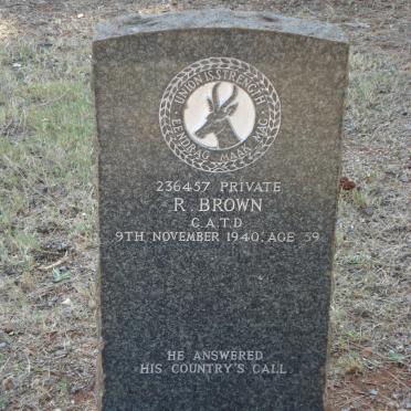 BROWN R. -1940